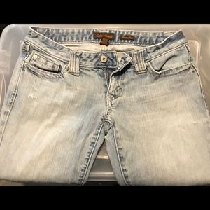 Aeropostale skinny flare jeans